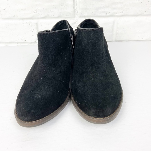 Lucky BRAND Faithly Black Suede Bootie - Picture 3 of 9